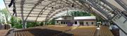 Auditorium Roofing for Open-Air Theater in Sömmersdorf (© Joachim Ingenieure)