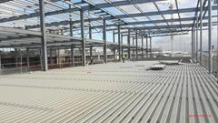 Steel Structure of Orly Sud Airport Expansion, France (© Roux Ingénierie)