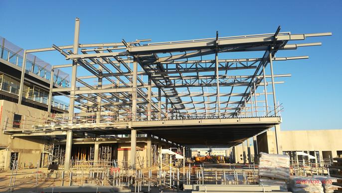 View of Orly Sud Airport Expansion Under Construction (© Roux Ingénierie)