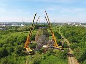 Installation of Lookout Tower (© Aleš Jungmann)