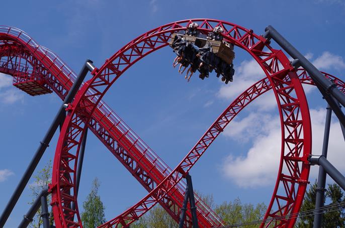 Looping on Big Dipper Coaster (© Weiß Beratende Ingenieure)
