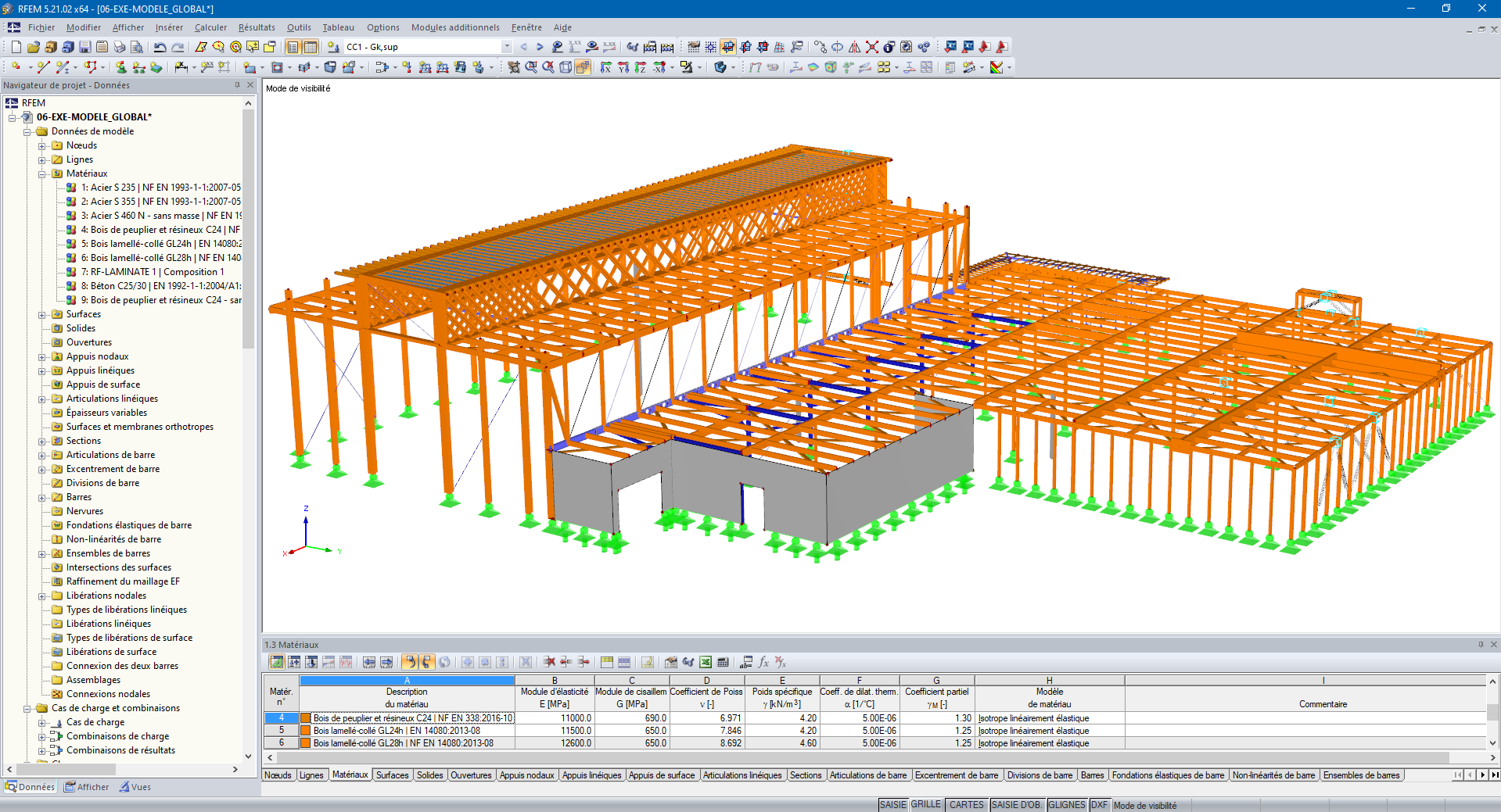 Model in RFEM (© Arborescence)