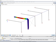 Display of Corresponding Mode Shape for Critical Load Factor