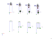 Input Data for Block and Tackle Pulley System