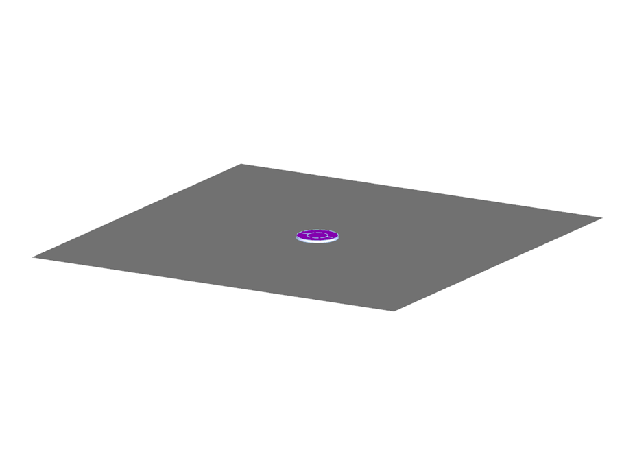 Reinforced Concrete Slab with Point Support