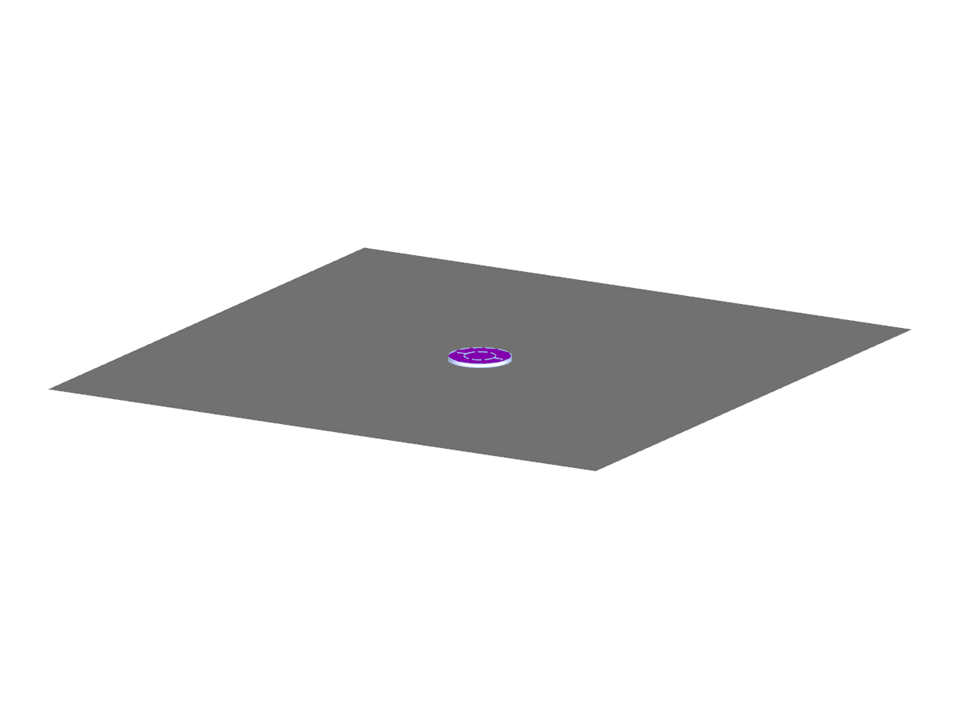 Reinforced Concrete Slab with Point Support