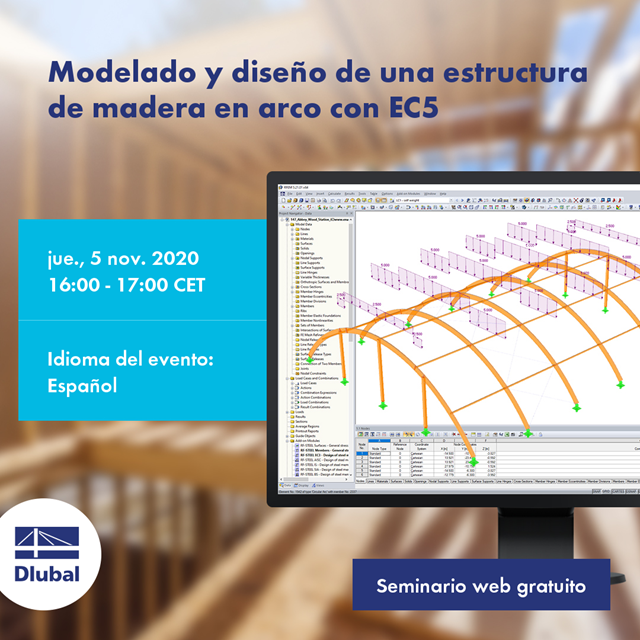 Modeling and Design of Arched Timber Structure with EC5