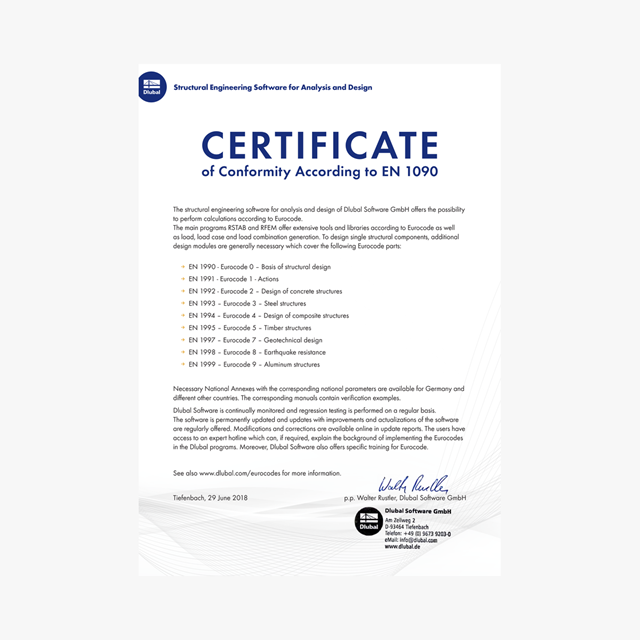 EN 1090 Certificate 