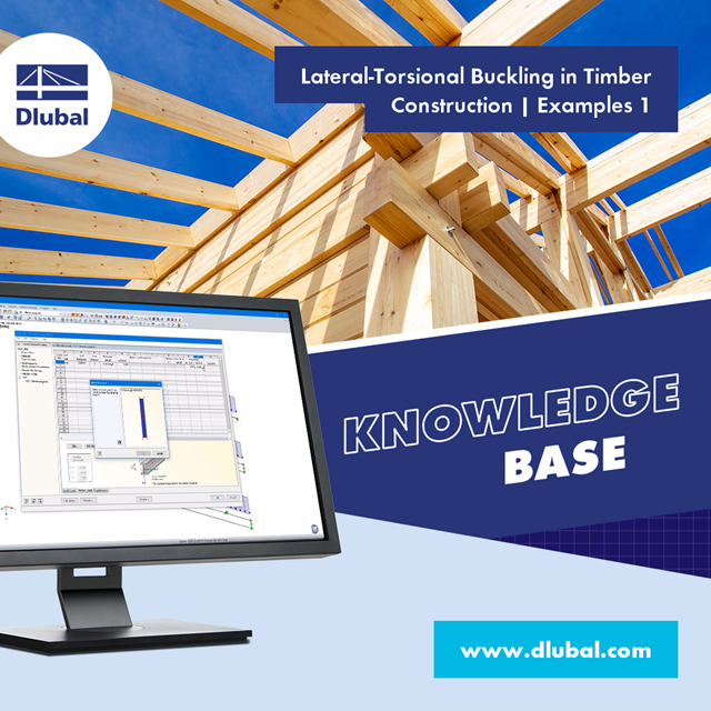 Lateral-Torsional Buckling in Timber Construction | Examples 1