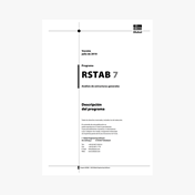 RSTAB 7 Manual