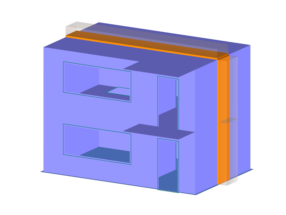 Two-Story Building Made of Cross-Laminated Timber