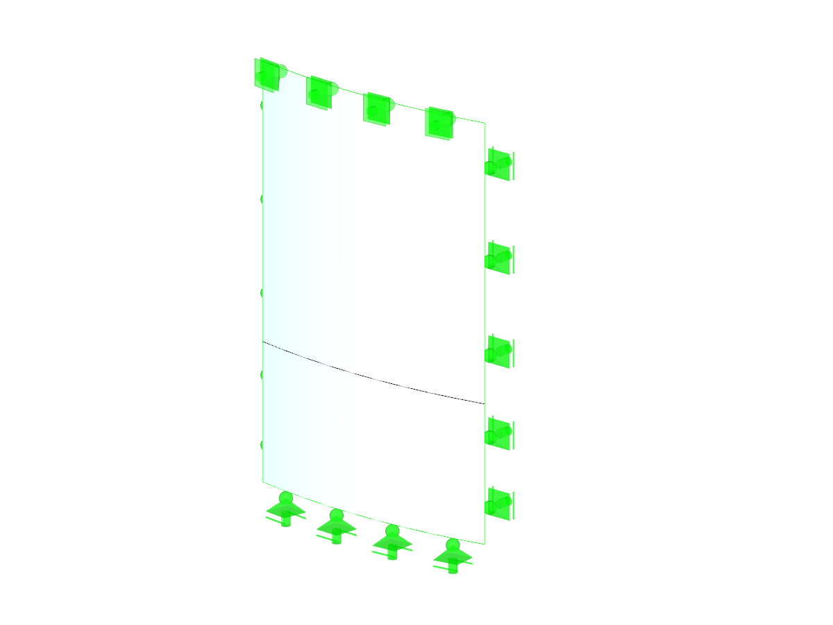 Curved Vertical Glazing