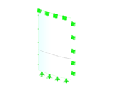 Curved Vertical Glazing