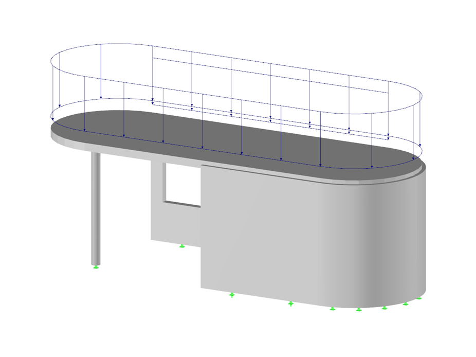 3D Reinforced Concrete Structure