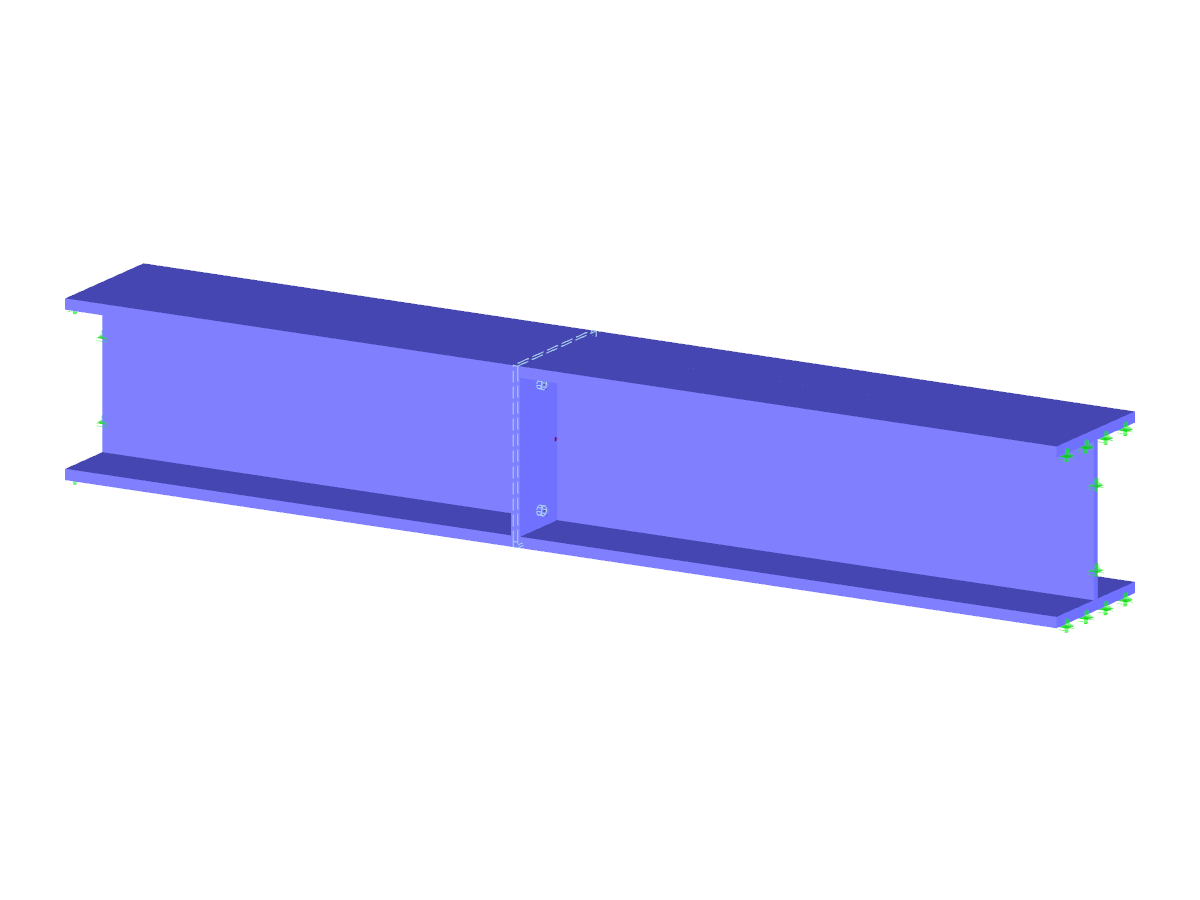 Parameterized FE Model for Designing Rigid End Plate Joints