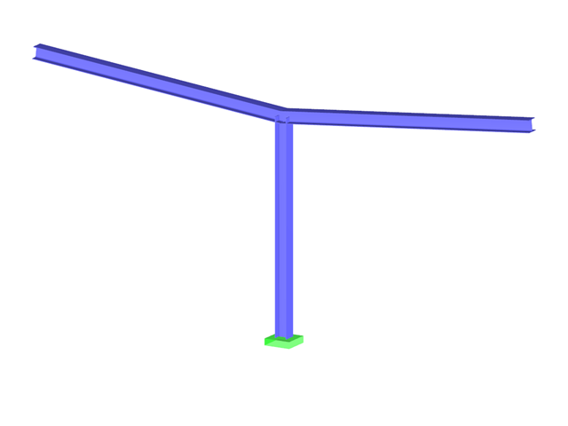 Column with Cantilever Beams