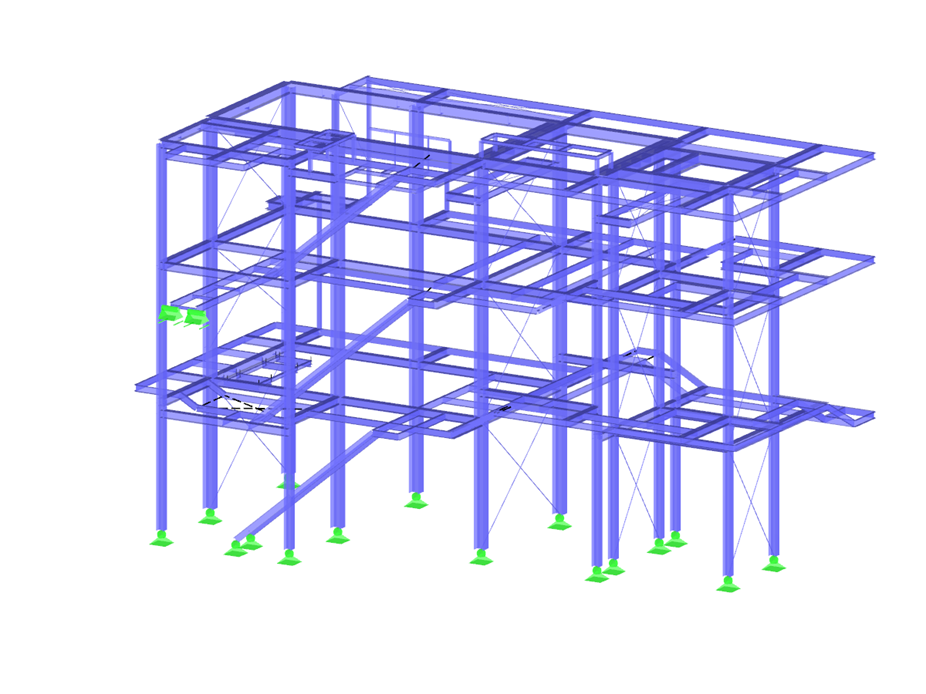 Steel Structure for Boiler House