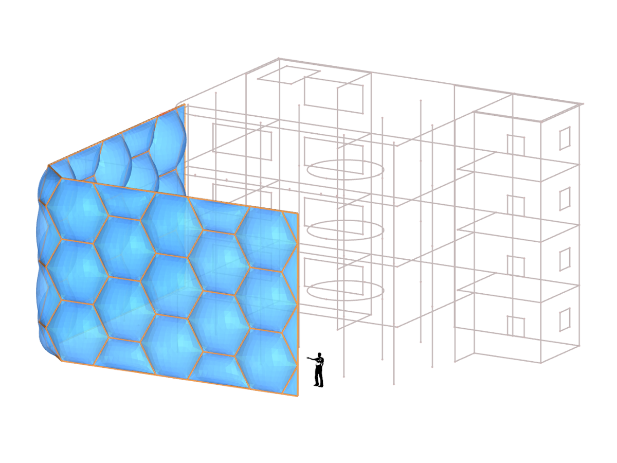Facade Honeycomb Isometry