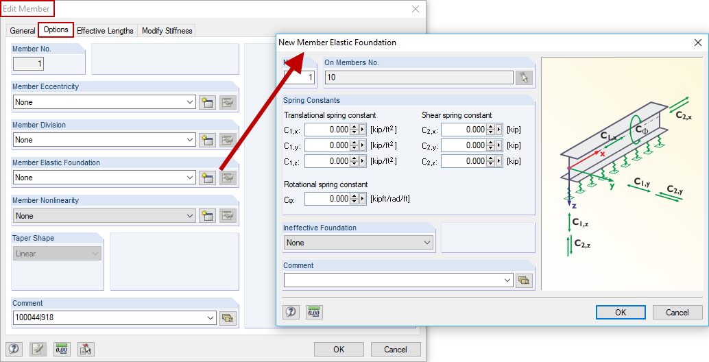 Generating New Member Elastic Foundation