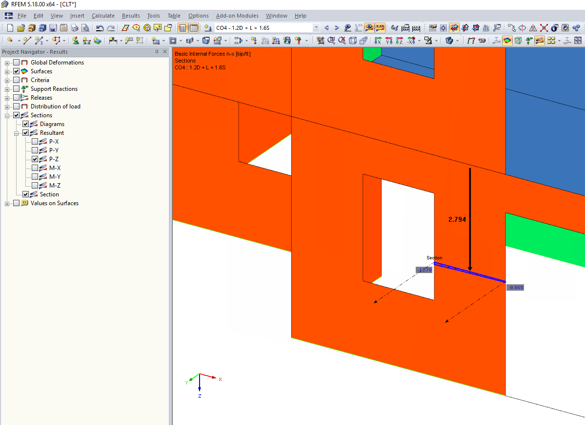 Using Result Section in RFEM 6