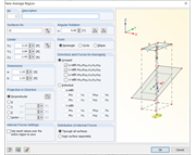 Dialog Box "New Average Region"