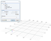 Dialog Box "New Guideline" and Grid from Guidelines