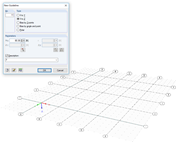 Dialog Box "New Guideline" and Grid from Guidelines