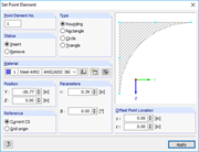 Point Element "Rounding"