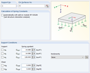 Surface Elastic Foundation