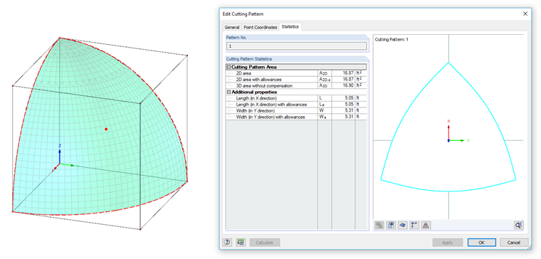 Flattening of Sphere Triangle