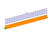 Single-Span Beam with Lateral and Torsional Restraint and Member Elastic Foundation