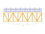 Horizontal Displacement of Stiffening Bracing