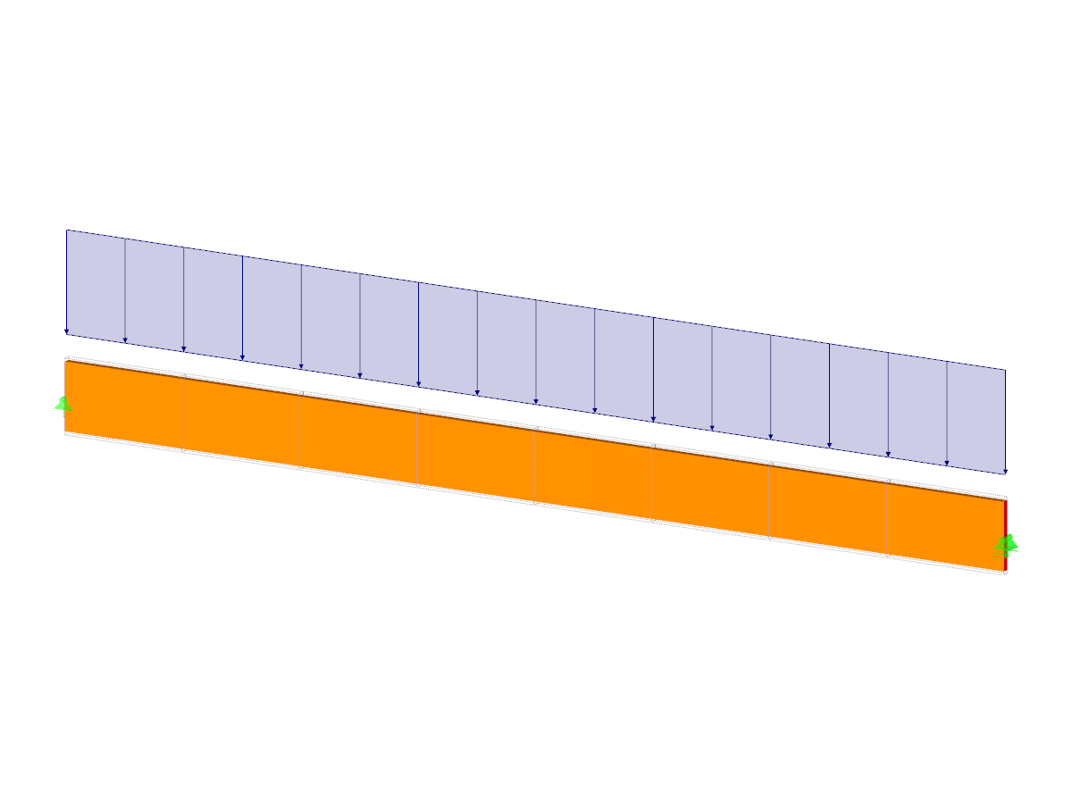 Single-Span Beam with Lateral and Torsional Restraint and Without Intermediate Lateral Restraints