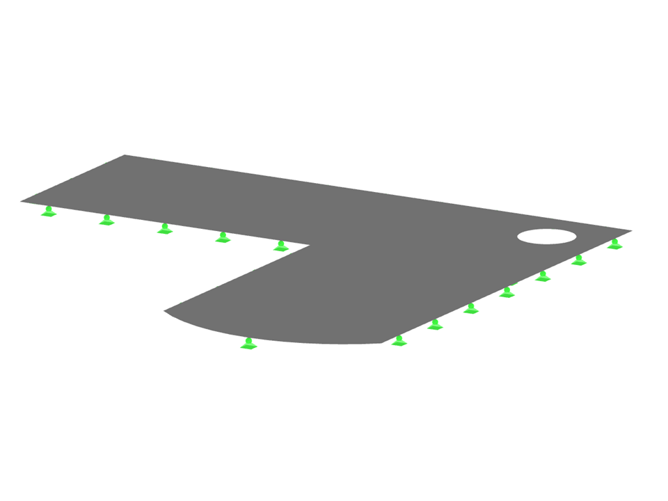 Concrete Slab with Opening