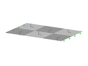 Concrete Slab with Different Axis Systems