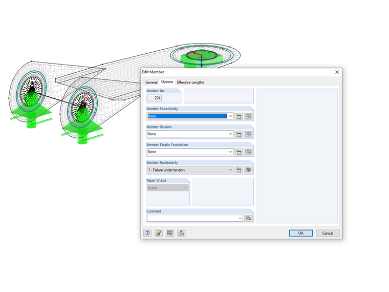 Setting Member Nonlinearity