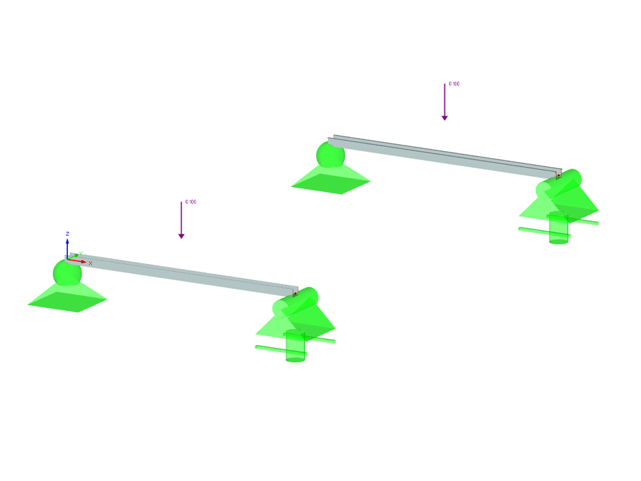 Beam with Lateral-Torsional Buckling According to ADM