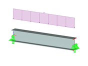 Beam with Lateral-Torsional Buckling According to ADM