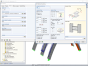 Entering Member Eccentricity for Downstand Beams