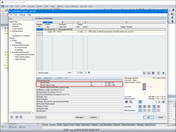Display of Governing Loads