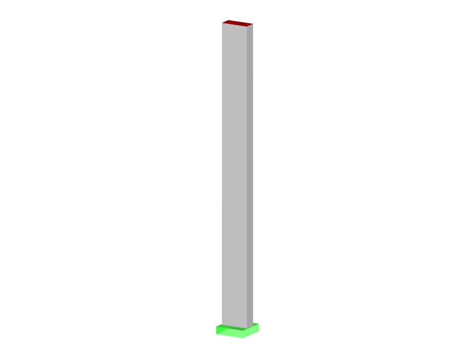 Column Subjected to Combined Bending