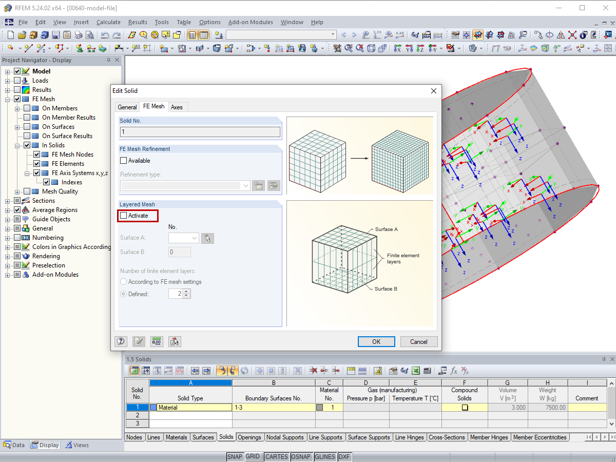 Layered Mesh Deactivated