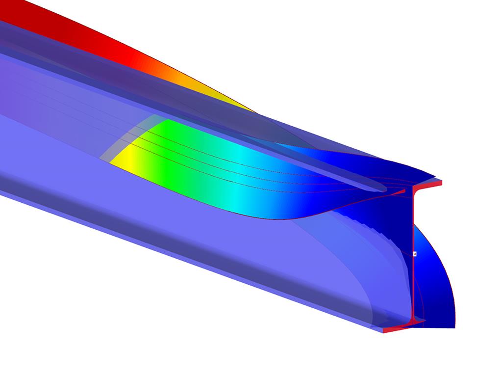 Lateral-Torsional buckling analyses of members according to second-order theory with 7 degrees of freedom