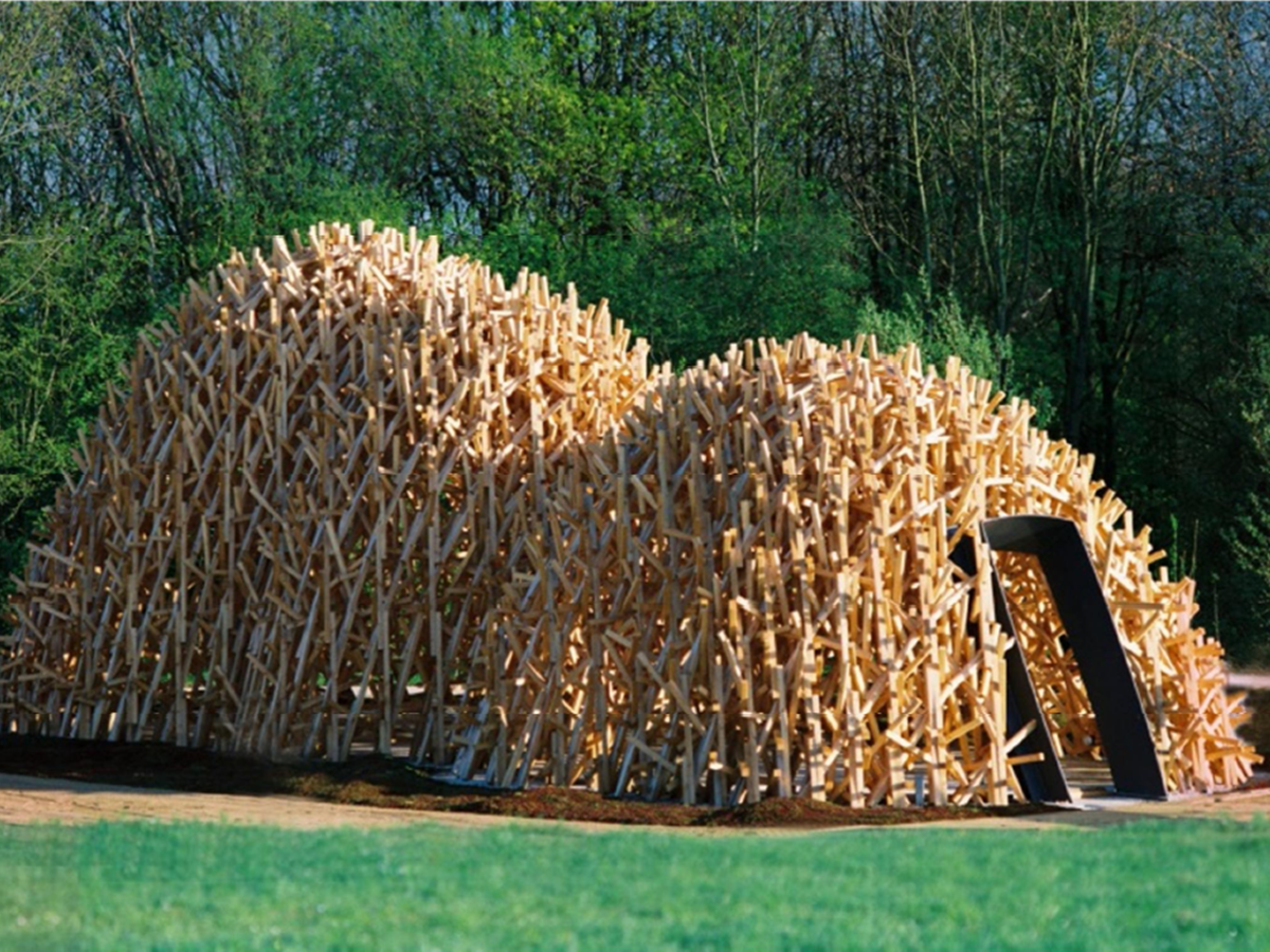 Pavilion of FH Koblenz at BUGA 2011 (Photo: Prof Dr.-Ing. Feyerabend)