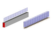 Strip Foundation with Uniformly Distributed Load