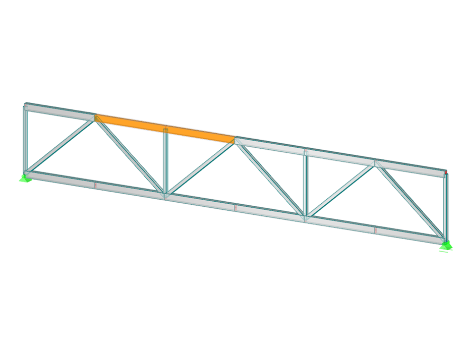 Truss Girder with Joints
