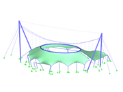 Suspended Membrane Roof