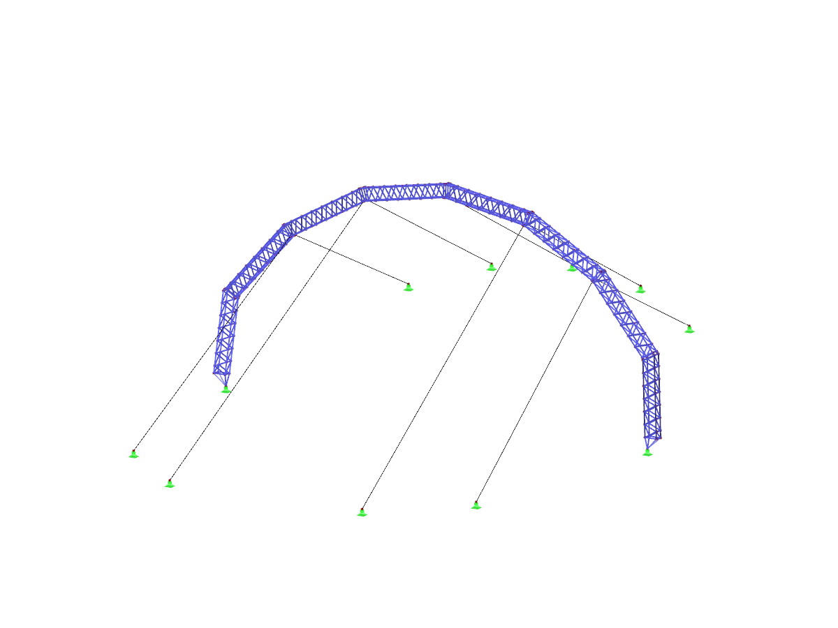 3D Model of Truss System