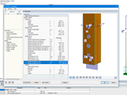 Rotational Spring Stiffness in RF-/JOINTS Timber - Steel to Timber