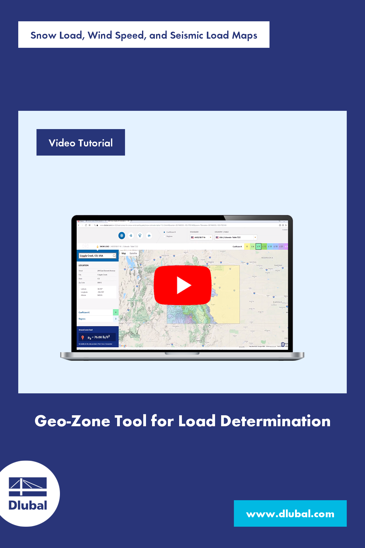 Snow Load, Wind Speed, and Seismic Load Maps